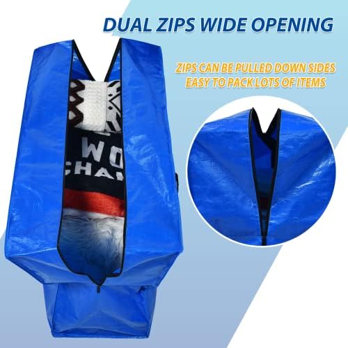 42 X 23 X 13.5 XXL Jumbo Heavy Duty Moving & Storage Bags — 1 Pack